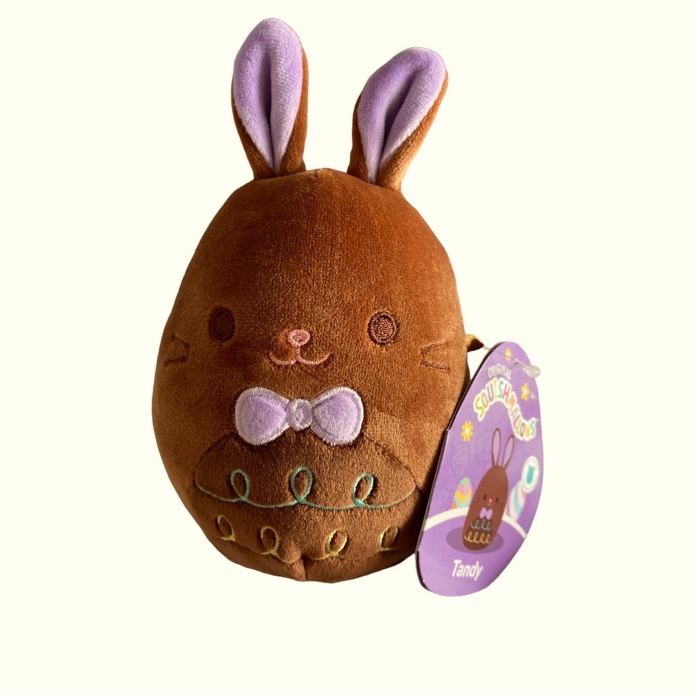 Squishmallows 4" Tandy The Chocolate Bunny Rabbit